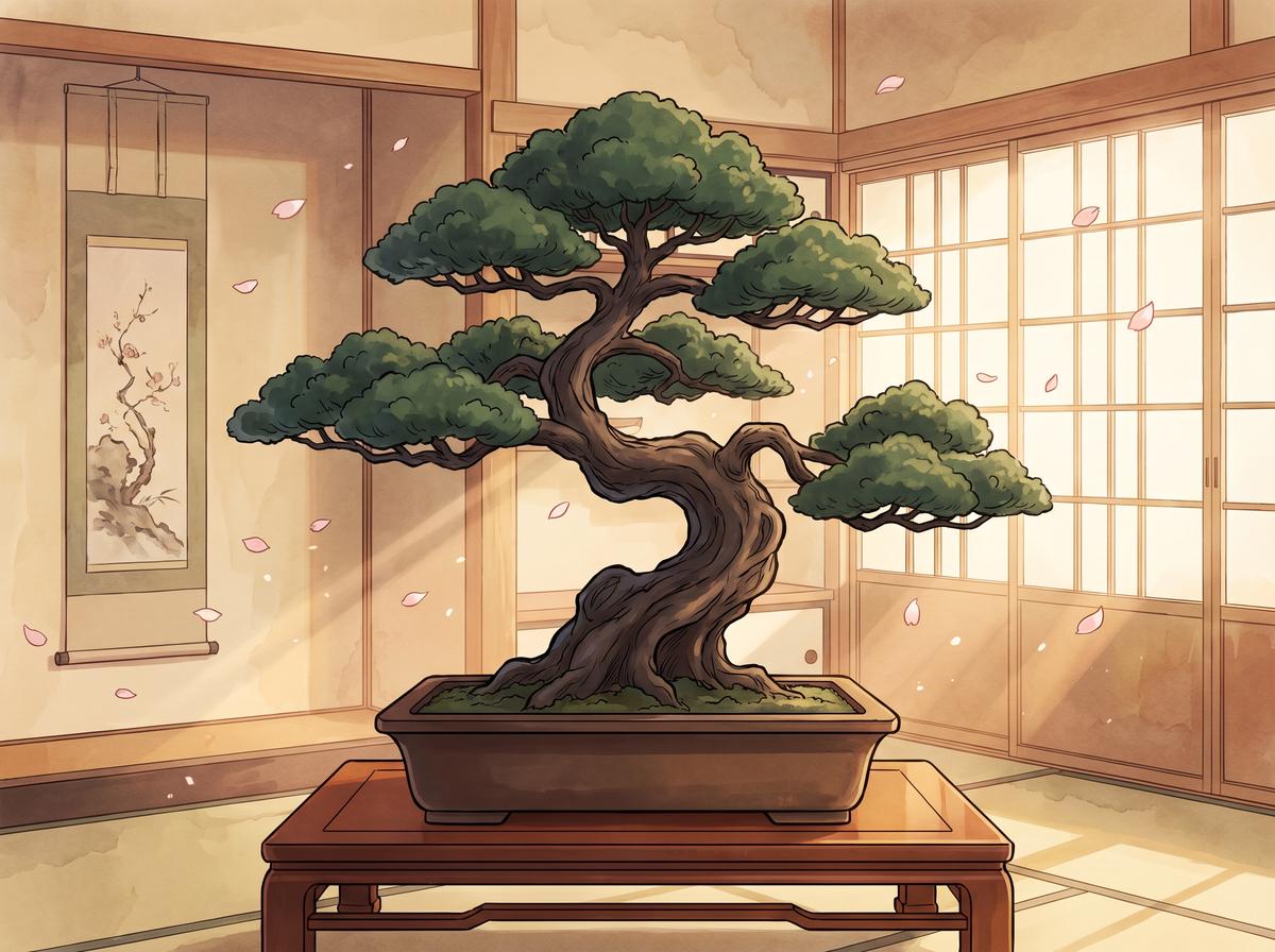 无限臀山植物视频-盆景艺术视频演示